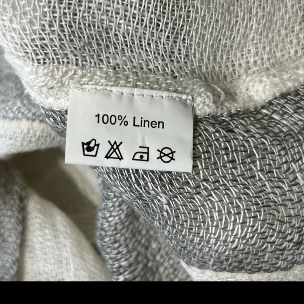 Paper Lace Linen Top/Duster/Dress/Cardigan Sz Small - Picture 9 of 15